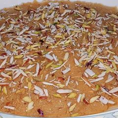 Moong dal Halwa A picture of Moong dal Halwa.