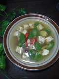 Sayur emes tempe bening