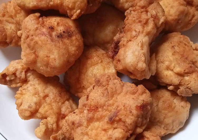 Recipe of Homemade KFC style chicken bites