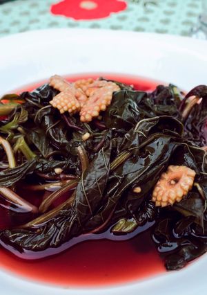 Foto resep Sayur bening bayam merah