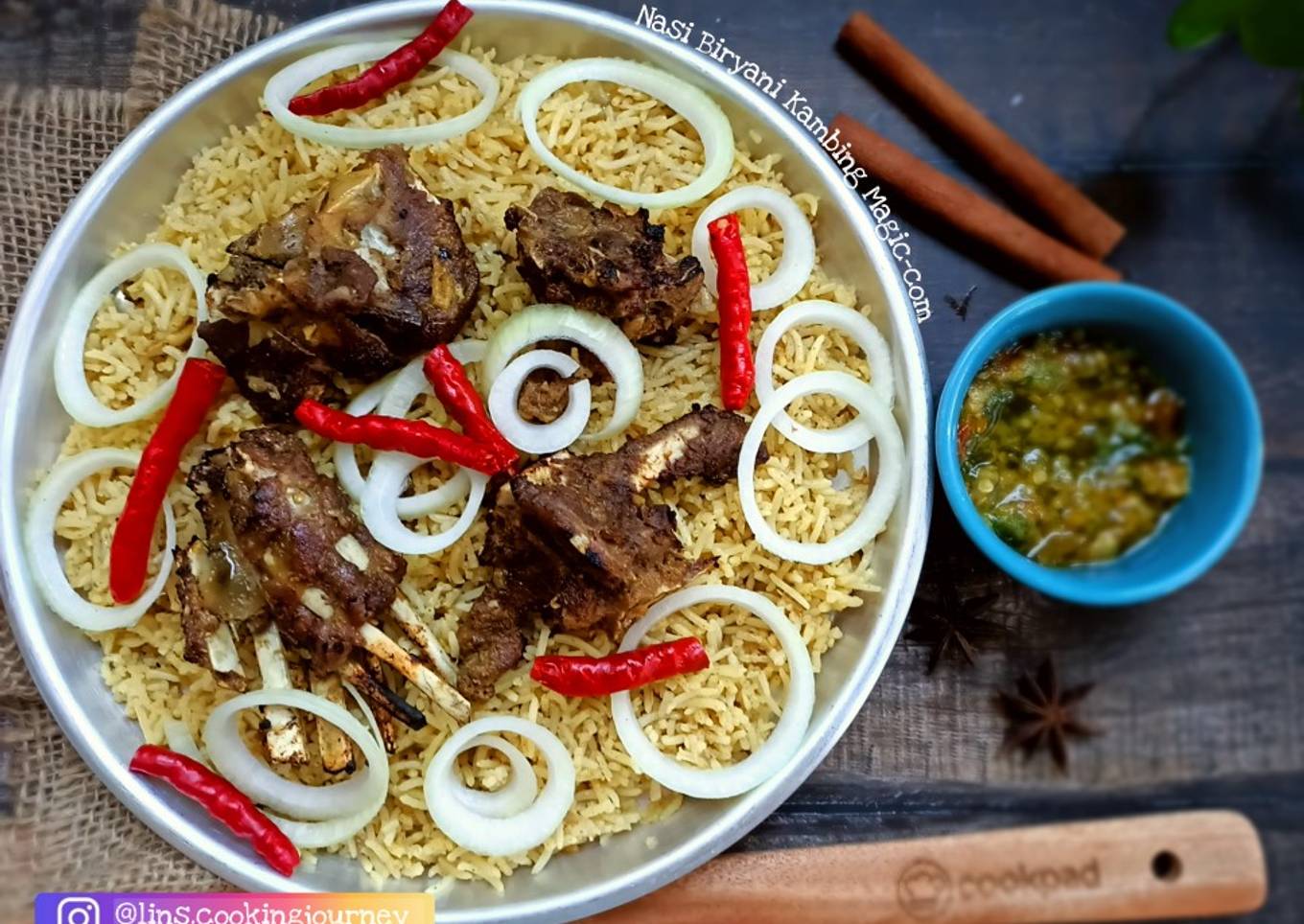 Nasi Biryani Kambing Magic-com