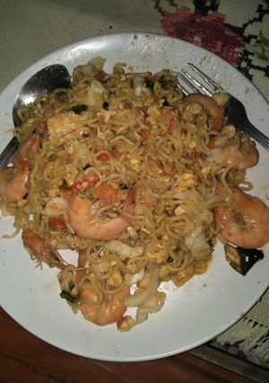 Foto resep Mie Goreng Udang Pedas😍