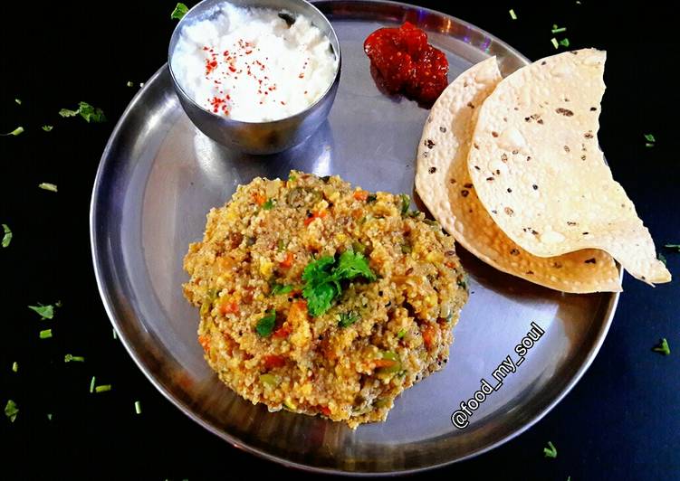 Easiest Way to Make Yummy Vegetable Daliya Khichdi