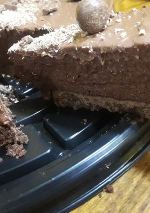 Una foto de Mousse de chocolate