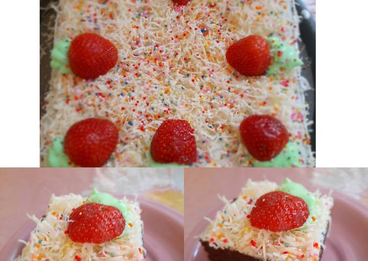 Resep Bolu coklat panggang 🍓🍫, Sempurna