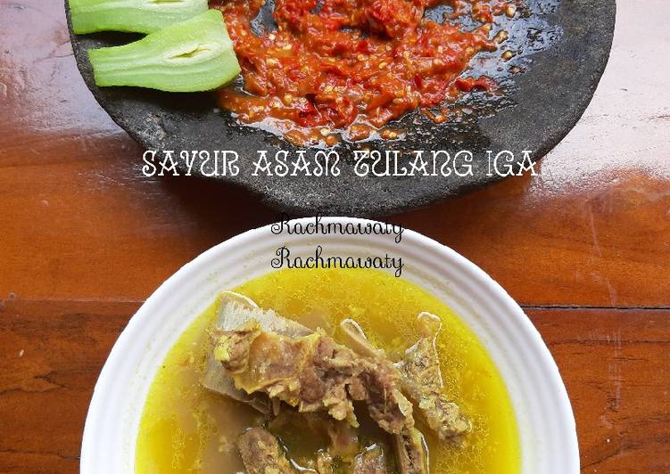 Rahasia Membuat 39.Sayur Asam Tulang Iga, Lezat Sekali