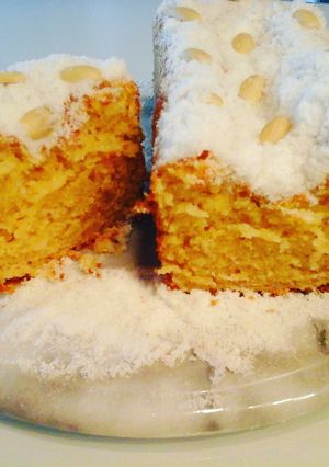 A picture of Almond Cake (Patespani Amygdalou).