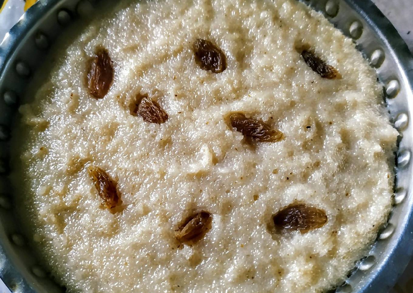 Semolina halwa