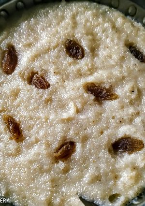 A picture of Semolina halwa.