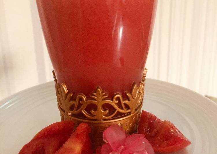 Simple Way to Prepare Ultimate Tomato juice 🍅