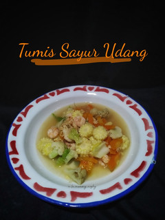 Foto resep Tumis Sayur Udang