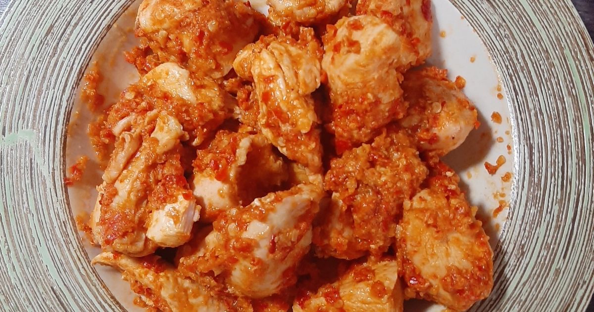 Ayam Bumbu Balado - Versi Diet