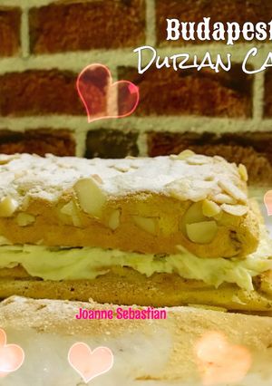 Foto resep Budapest Durian Cake