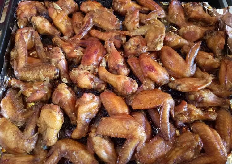 Resep Spicy Honey Chicken Wings, Lezat Sekali