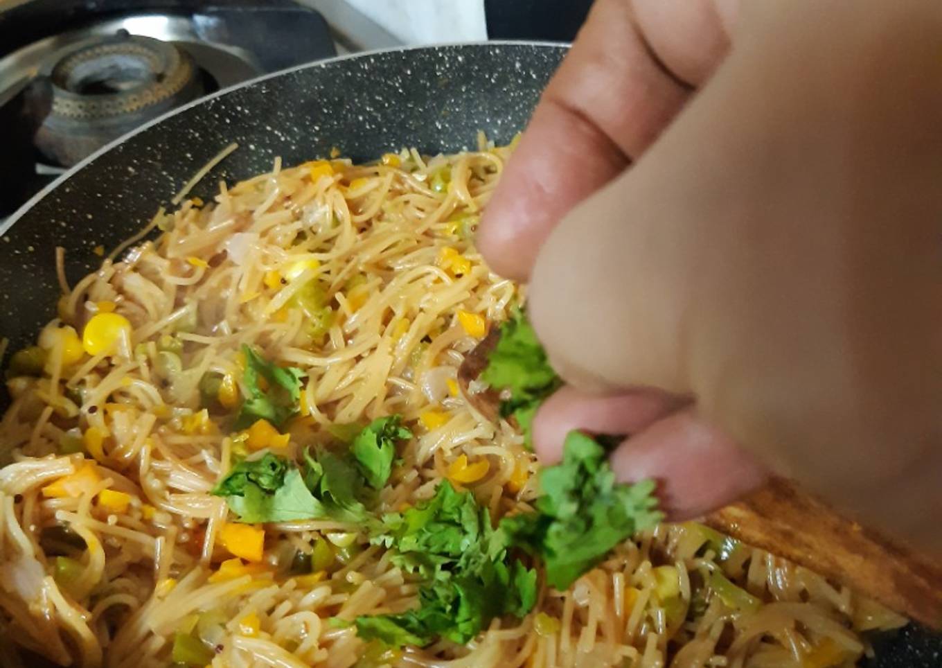 Vegetable Vermicelli upma