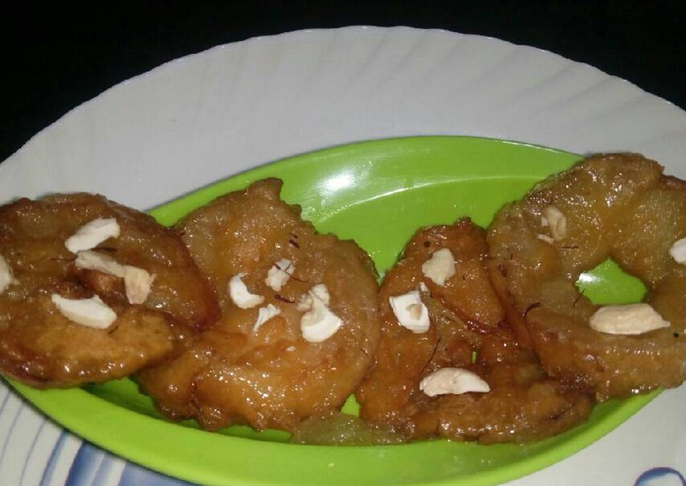 Simple Way to Make Perfect Apple jalebi