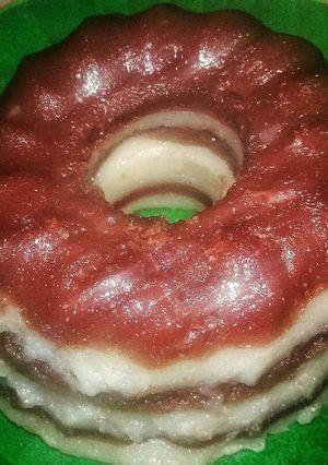 Foto resep Kue lapis coklat putih 🍰🍰🍰