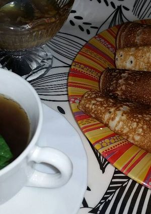صورة لوصفة فطائر مع السكر والعسل