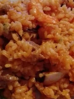 Una foto de Paella fácil
