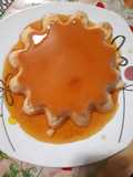 Flan de vainilla al whisky