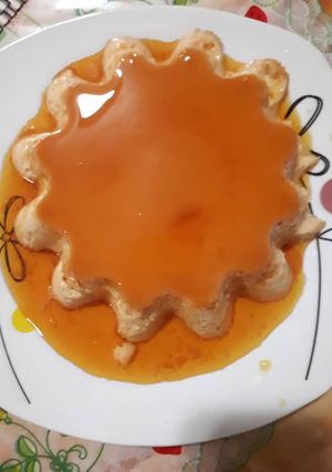 Una foto de Flan de vainilla al whisky