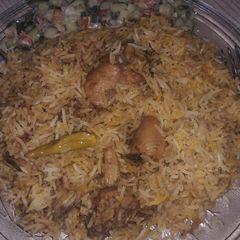 A picture of Spicy Chicken Biryani.