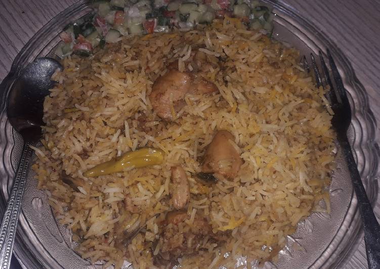 Recipe of Ultimate Spicy Chicken Biryani