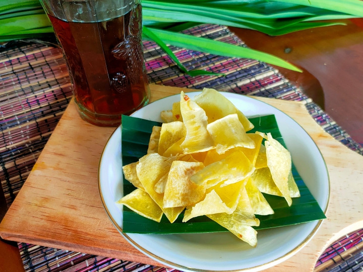 Bagaimana Menyiapkan Keripik Sukun, Bisa Manjain Lidah