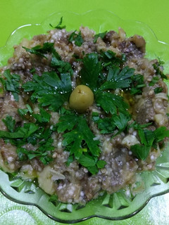 صورة لوصفة سلطة باذنجان مشوي 🥗🍆 وصفة جزائرية 🇩🇿