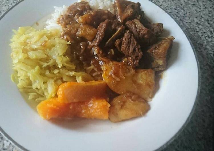 My simple beef stew