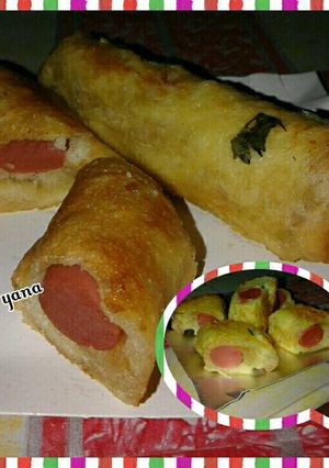 Foto resep Roti tawar goreng isi sosis
