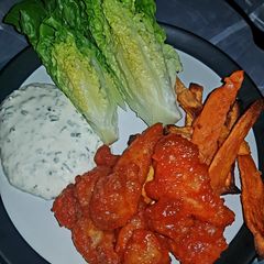 Quick spicey southen wings A picture of Quick spicey southen wings.