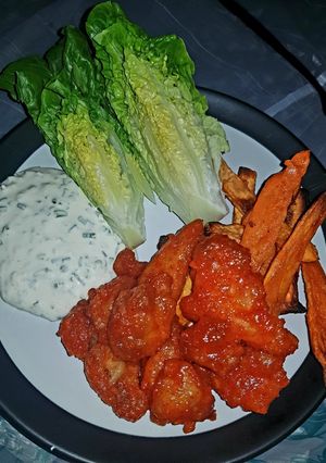 A picture of Quick spicey southen wings.