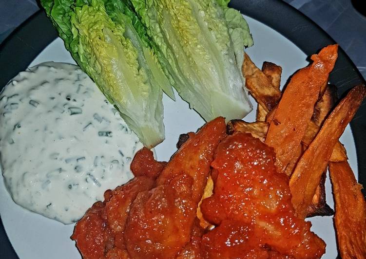 Recipe of Speedy Quick spicey southen wings