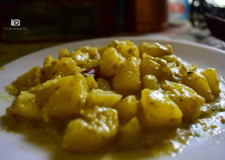 Recipe of Super Quick Homemade Aloo Posto

