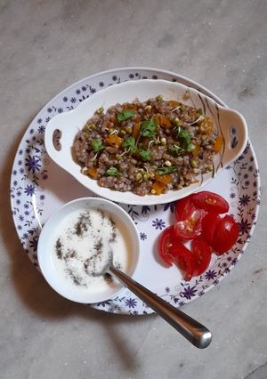 A picture of Buckwheat Groat Pulao.