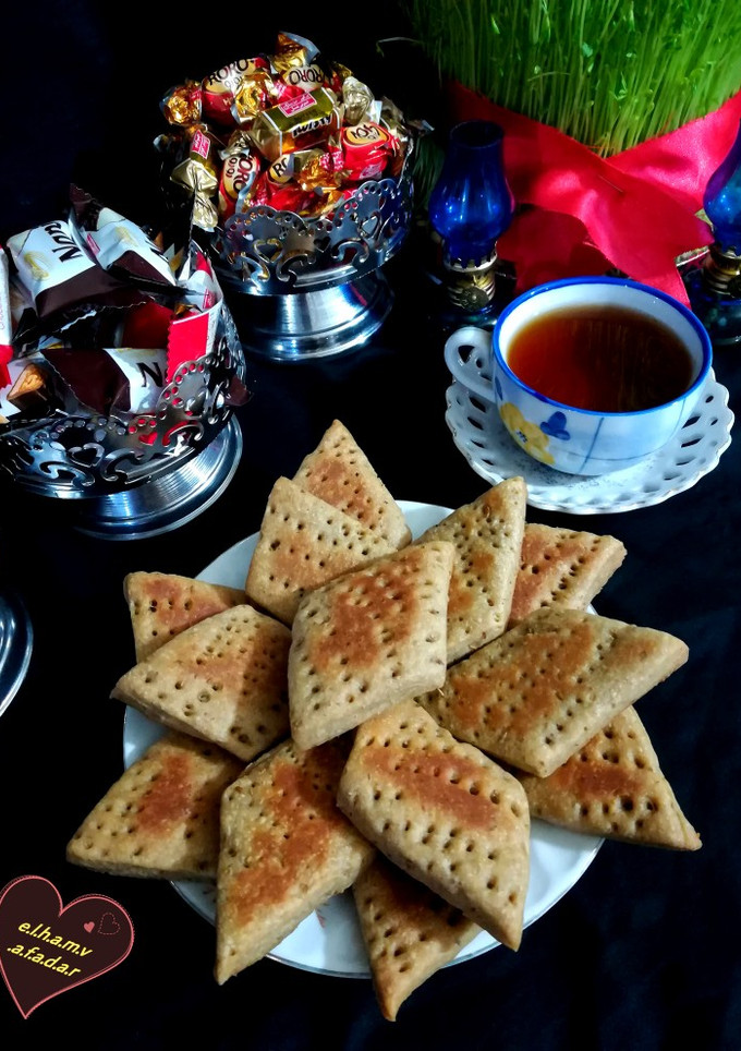 عکسی از دستور کلوچه شوشتری الهام پز