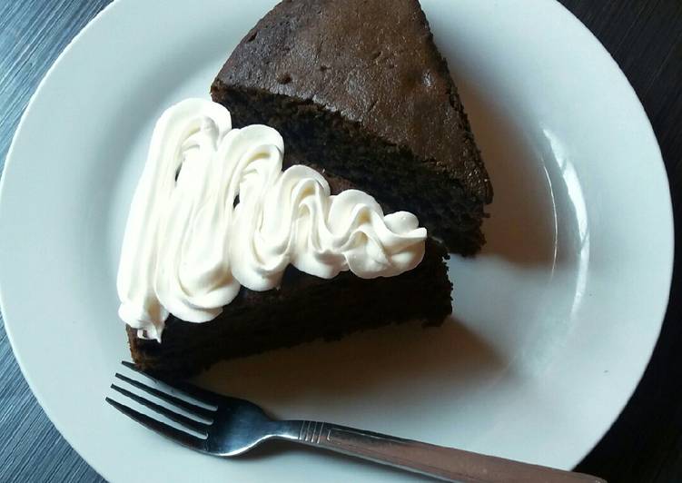 How to Prepare Homemade Chocolate mud cake