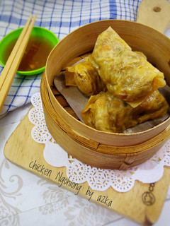 Foto resep Ayam Ngohiong (chicken Ngohiong kulit tahu)