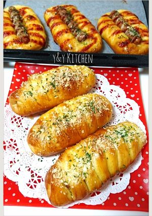 Foto resep Roti sosis empyuk (1x proofing)