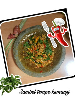 Foto resep Sambel tempe kemangi