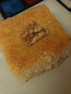 صورة لوصفة بسبوسه