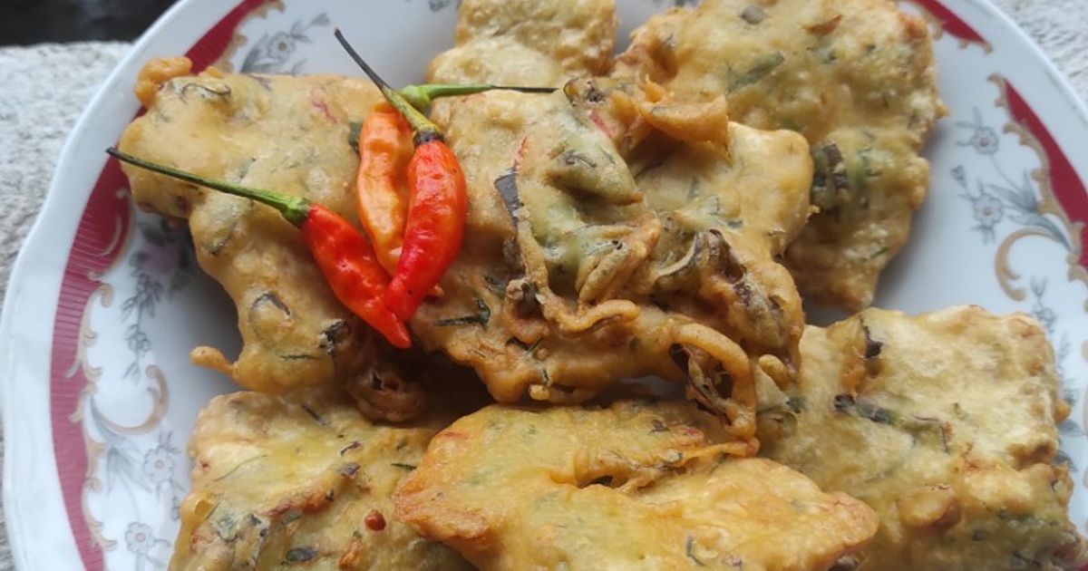 Tempe mendoan Pedas Jeruk purut