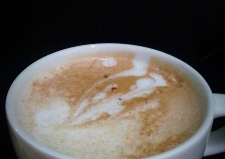 Vanilla Latte rumahan, mudah, rasa mirip di Cafe