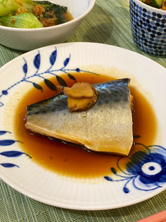 Gambar Saba no Nitsuke (Japanese style Simmered Mackerel) 🐟🇯🇵