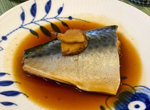 Gambar Saba no Nitsuke (Japanese style Simmered Mackerel) 🐟🇯🇵