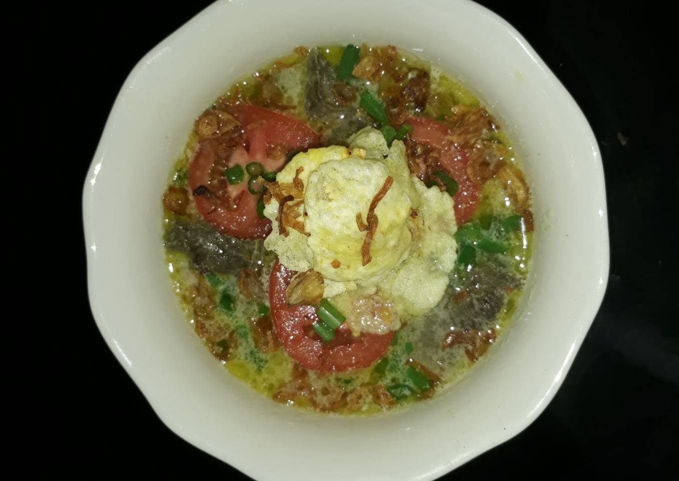 Soto Betawi daging sapi A la ku