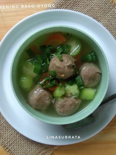 Foto resep Sup Bening Bakso Oyong