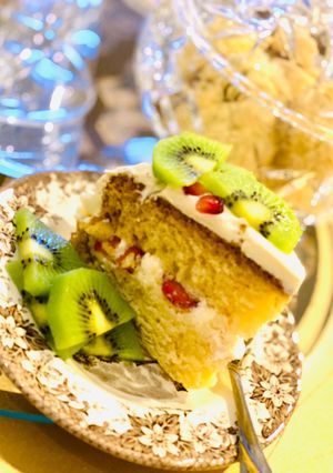 صورة لوصفة كيك 🍰 الفواكة
