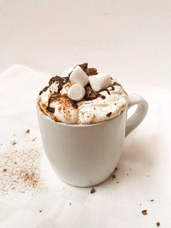 Una foto de Chocolate caliente saludable